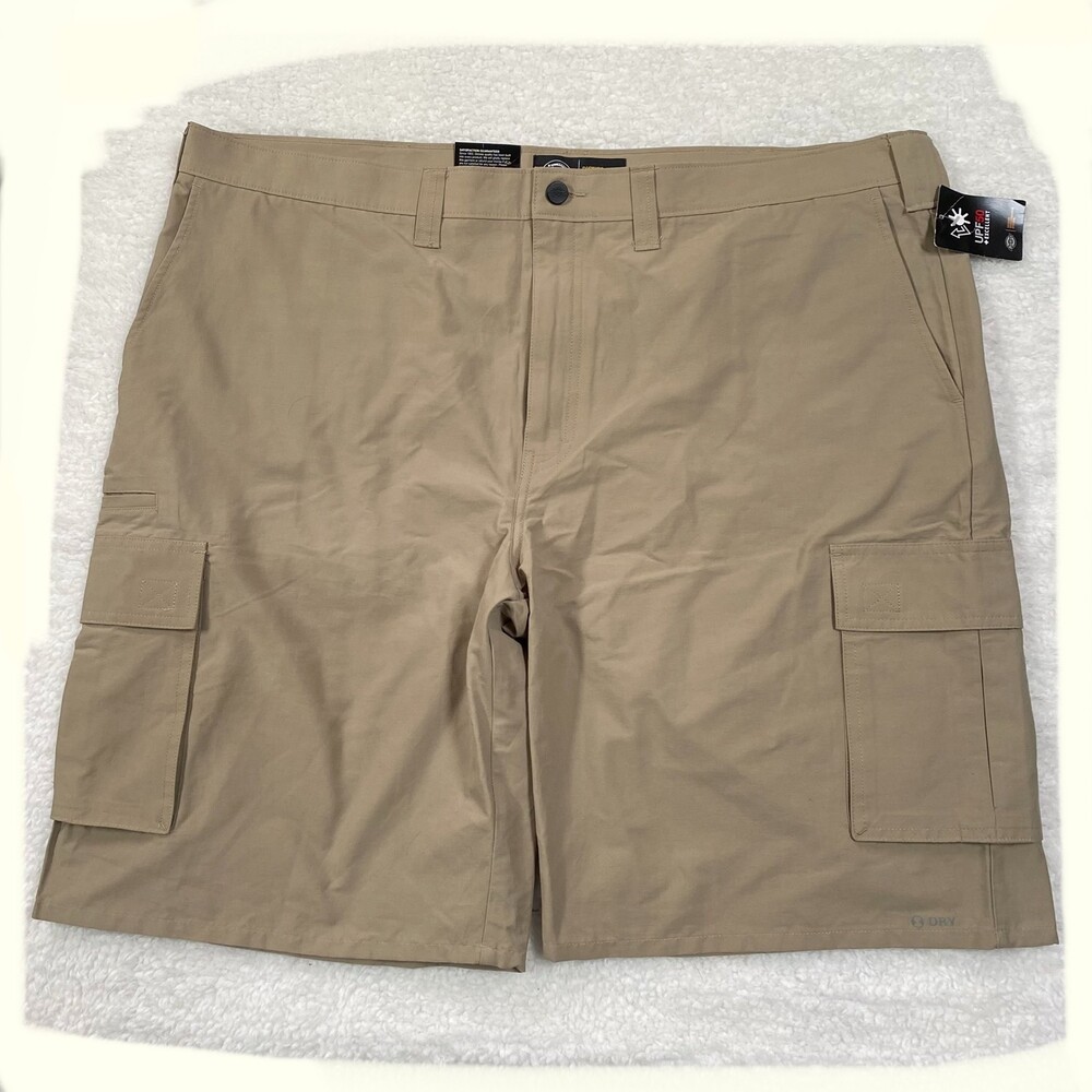 DICKIES 5-Pocket Cargo Short Khaki Relaxed Fix NWT Size 44